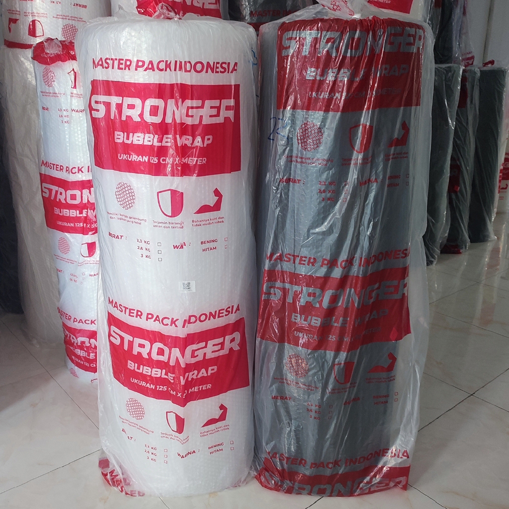 

PLASTIK BUBBLE WRAP MPI BENING - HITAM BERAT 2,2KG TERMURAH