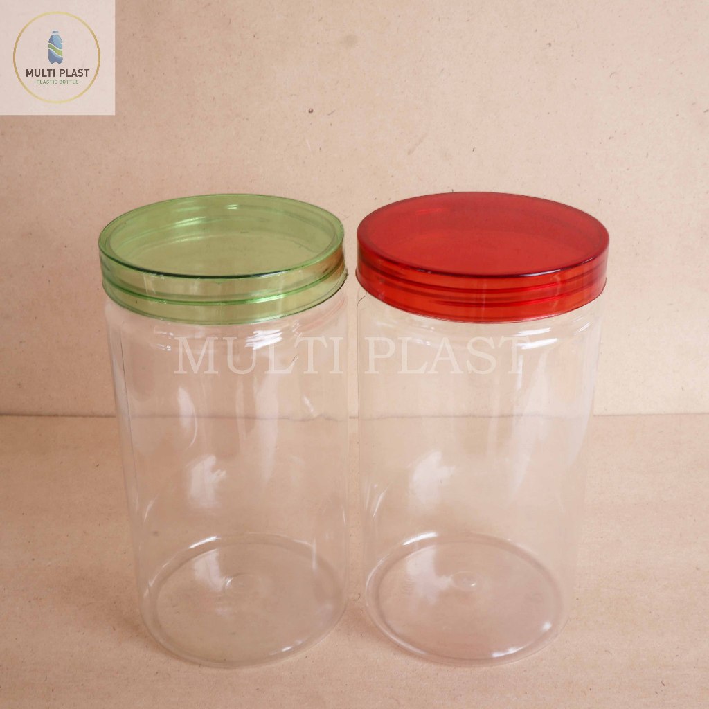 Toples Tabung 1000ml/Toples silinder plastik 1000ml/Toples Tabung Plastik 1000ml