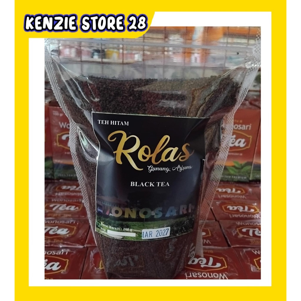 

Teh Original Kebun Wonosari Jawa Timur – Teh Hitam Rolas 200 Gram