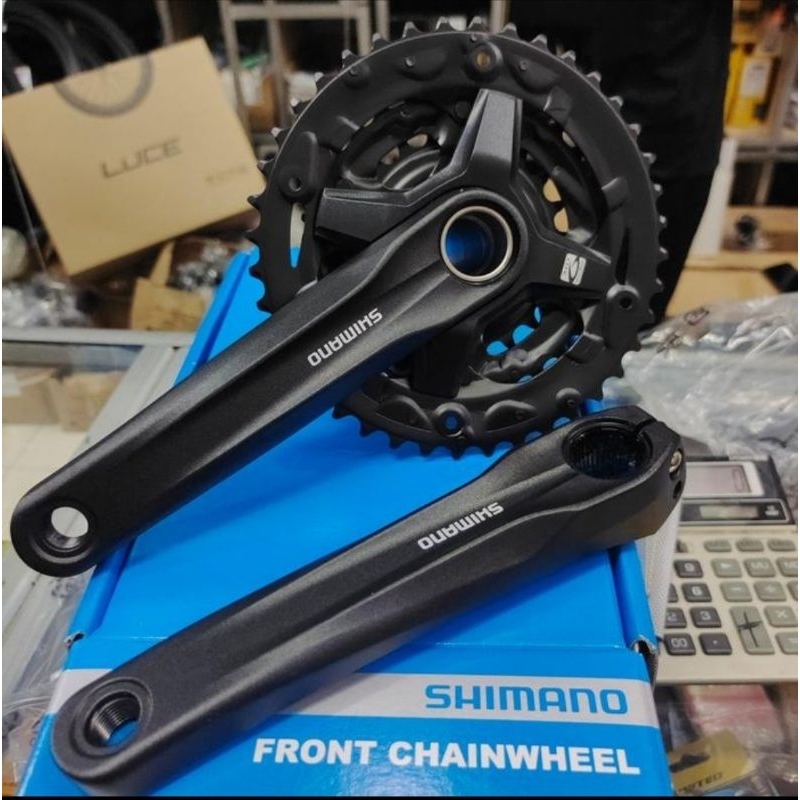 crank mtb 3 speed shimano MT210 hollowtech II HT2 40 30 22T