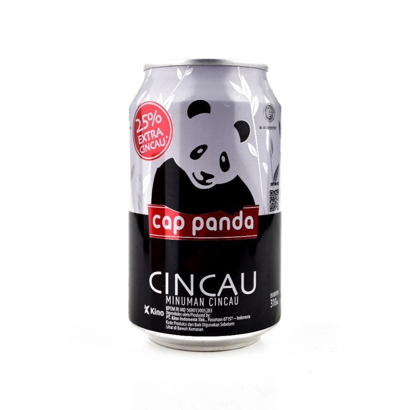 Cap Panda Cincau Kaleng 310ML – Minuman Cincau Hitam Segar & Praktis | Cincau Enak Siap Minum