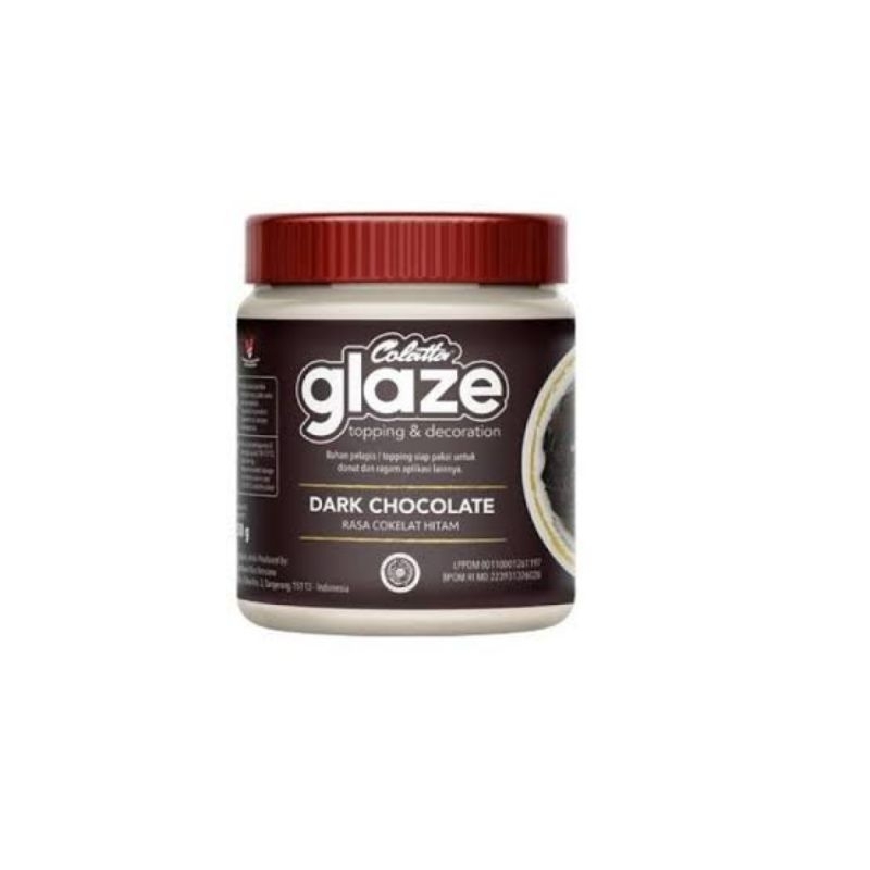 

Colatta Glaze Dark coklat / tiramisu 250gr