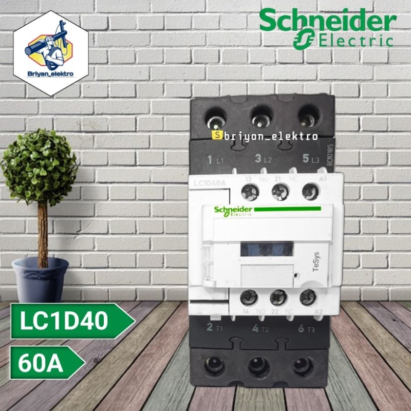 kontaktor LC1D40, LC1D50, LC1D65