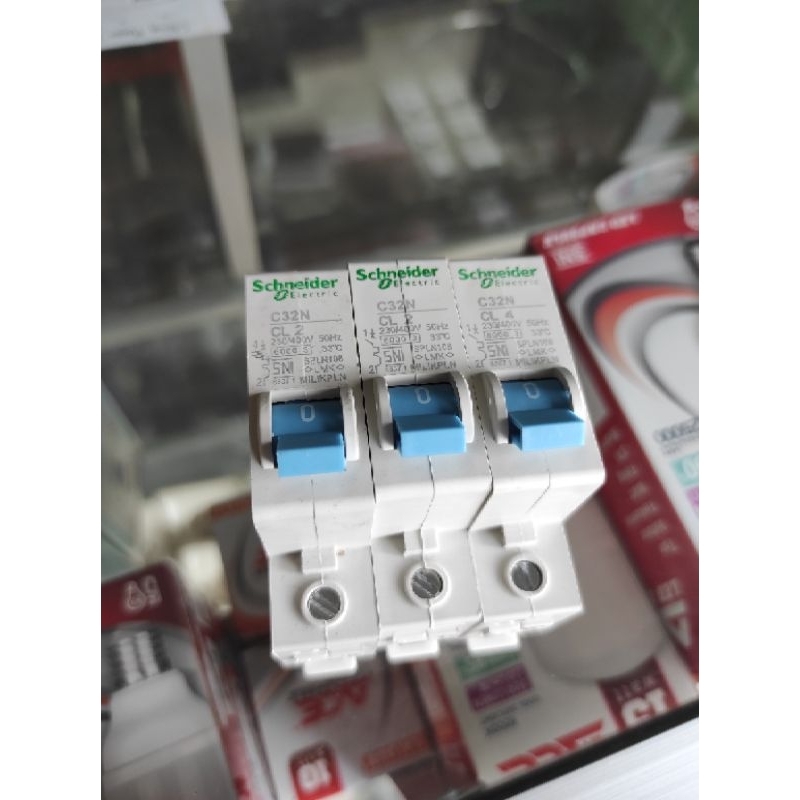 MCB PLN SCHNEIDER 2/4/6 AMPERE MCB PLN LOKASI TASIKMALAYA