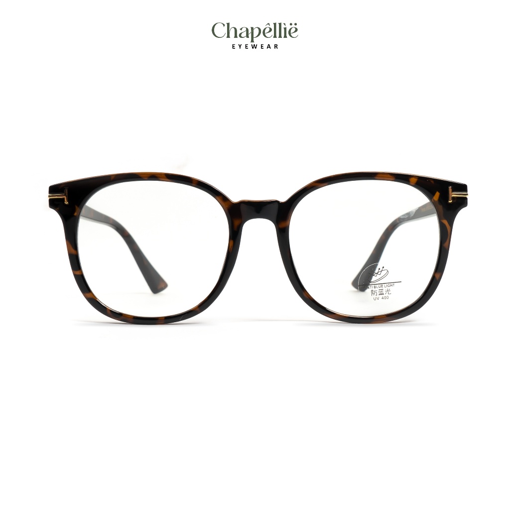 Chapellie Eyewear Kacamata Photocromic Minus Anti Blueray Radiasi Bluecromic Anti Silau Wanita Cat E