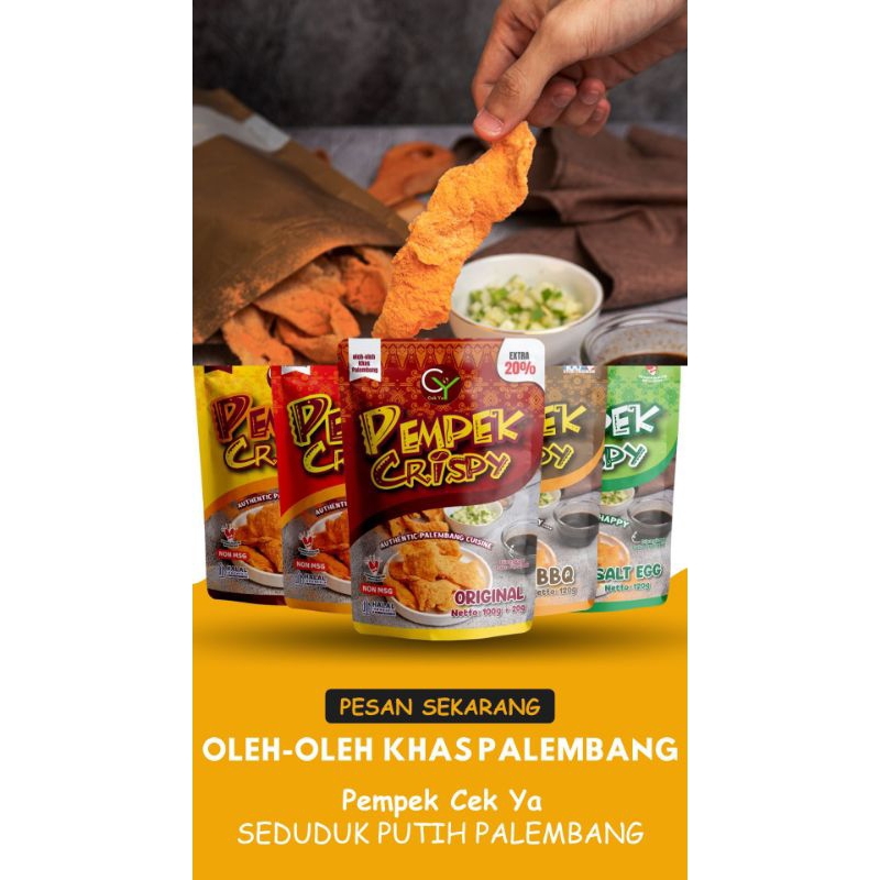 

PEMPEK CRISPY OLEH OLEH PALEMBANG PEMPEK ASLI PALEMBANG