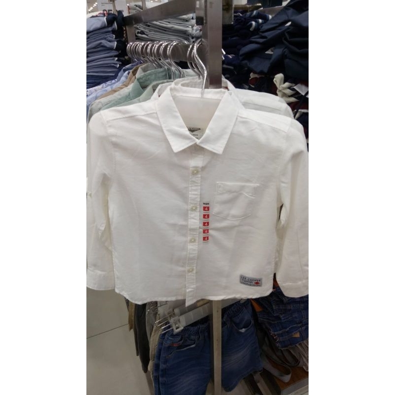 kemeja lee cooperkids