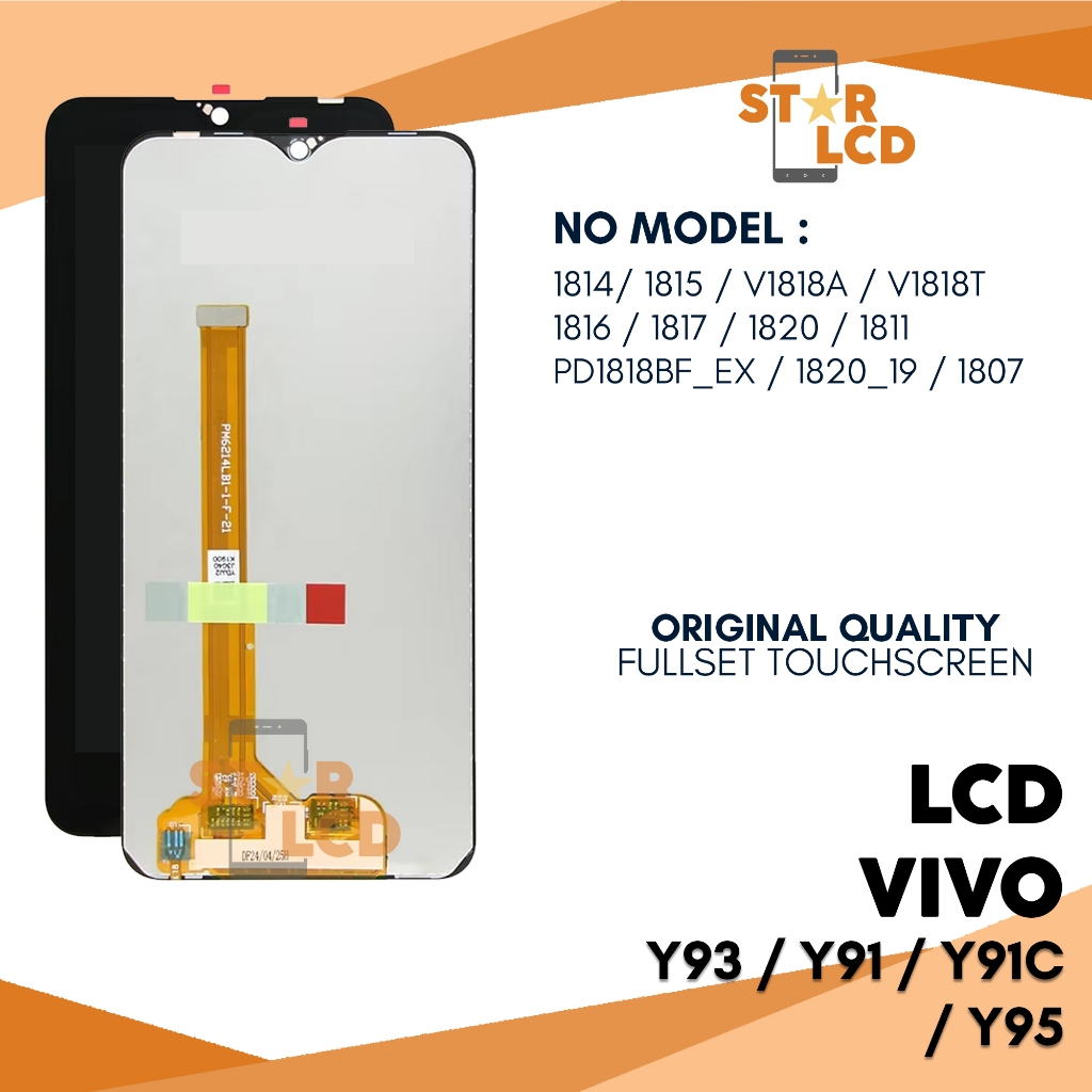 Grosir LCD Vivo Y93 / LCD Vivo Y91 / LCD Vivo Y91C / LCD Vivo Y95 (1816/1817) - Fullset Touch Screen