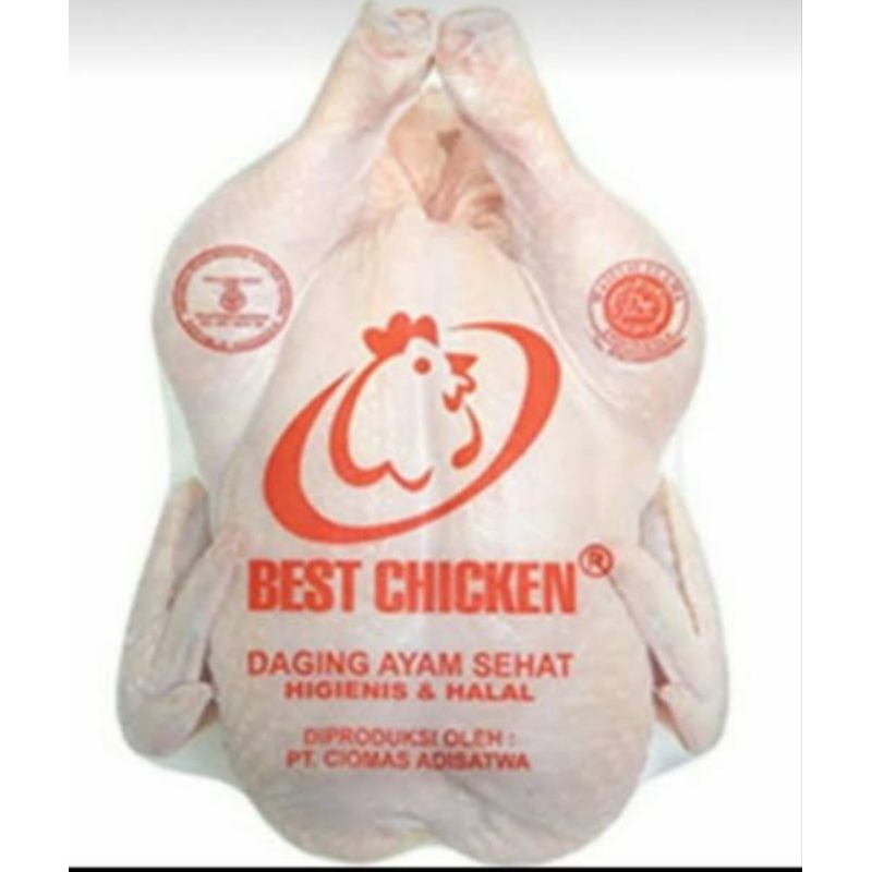 

Ayam Utuh Boiler 900gr-1000gr