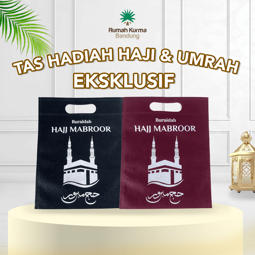 

Tas Spunbond Motif Kabah Hajj Mabroor Premium Oleh Oleh Haji Umroh Souvenir Tas Hadiah Haji Unik Ekslusif