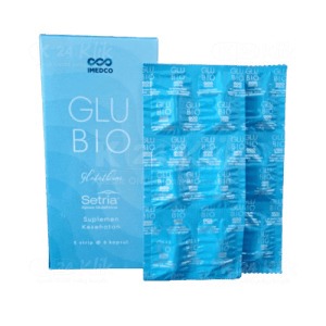 GLUBIO GLUTATHION STRIP 10 KAPSUL IMEDCO / Glutathione