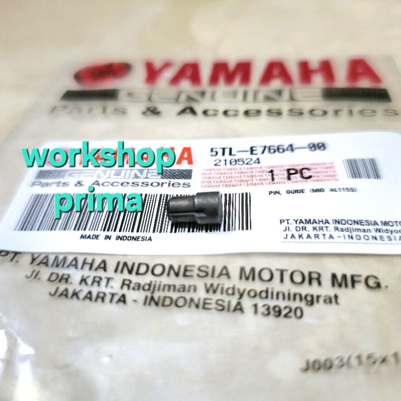 PIN GUIDE PIN PEN PAKU SCONDARY SLIDING SHAVE MIO SPORTY NOUVO FINO SOUL MIO J XRIDE SOUL GT 115 ORI