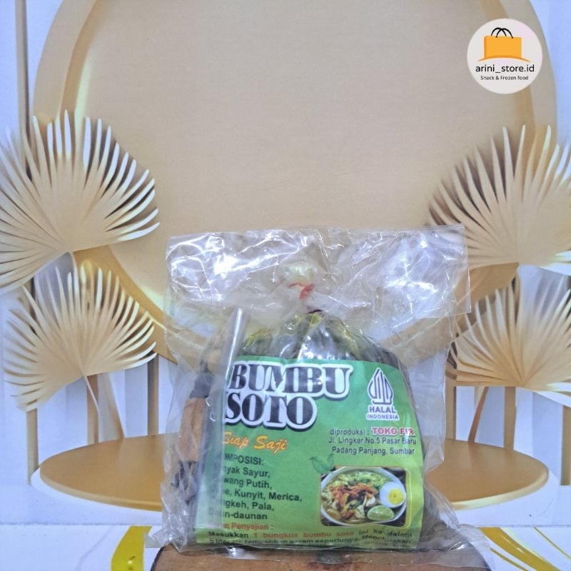 

BUMBU SOTO PADANG FIR ASLI PADANG PANJANG