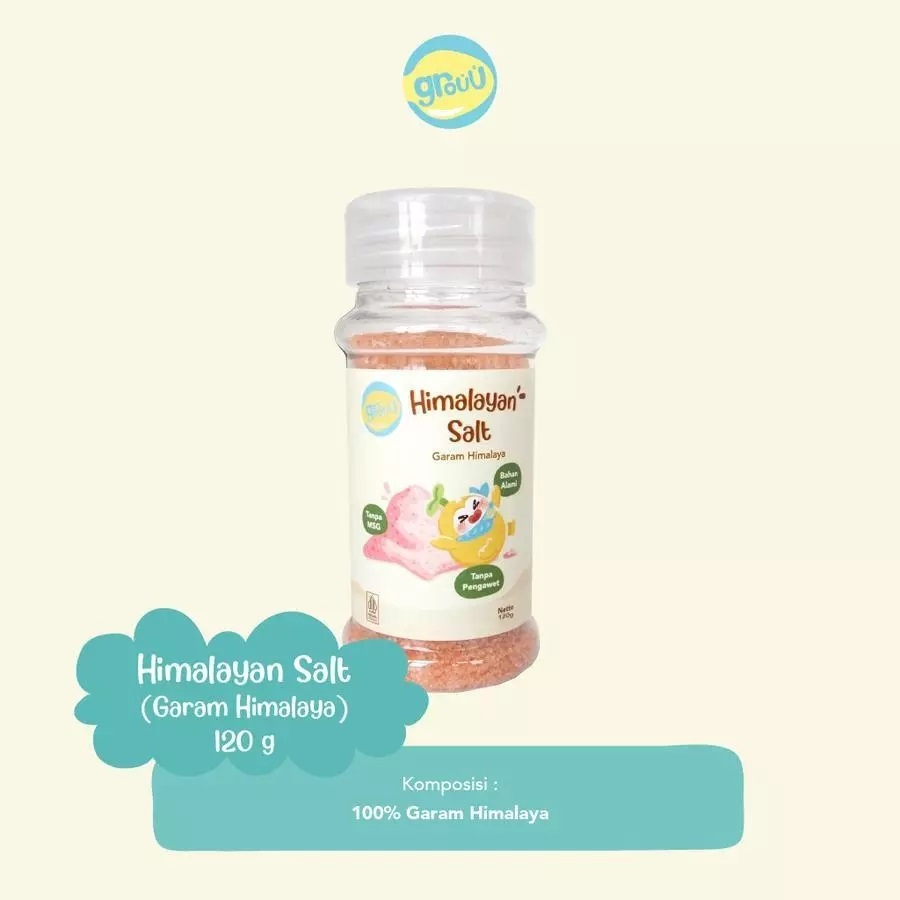

Grouu Himalayan Salt Garam Himalaya 120g