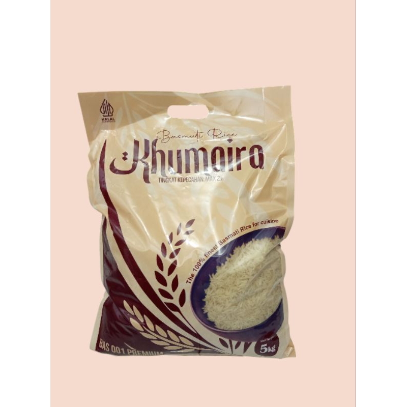 

BERAS BASMATI KHUMAIRA 5KG PREMIUM