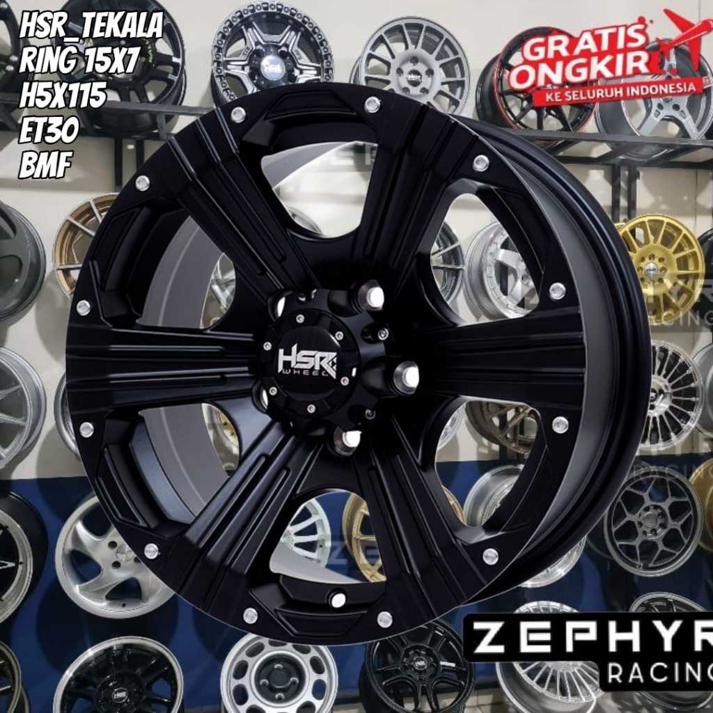 velg mobil r15 untuk apv, grand max, grand vitara, harier, hilux sc dll hsr ring 17