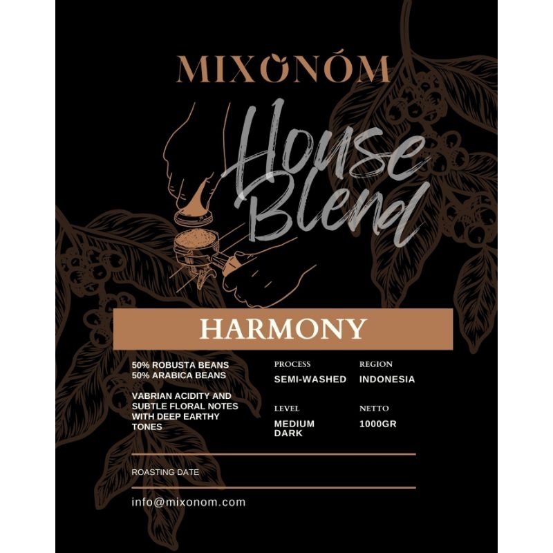 

HOUSE BLEND HARMONY MIXONOM 1KG