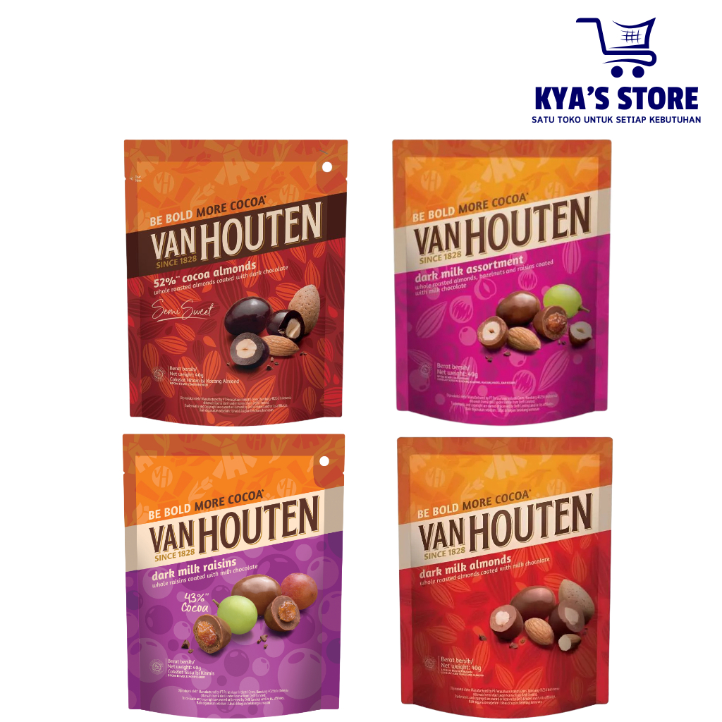 

Coklat Van Houten Bites/ Dragees 40g