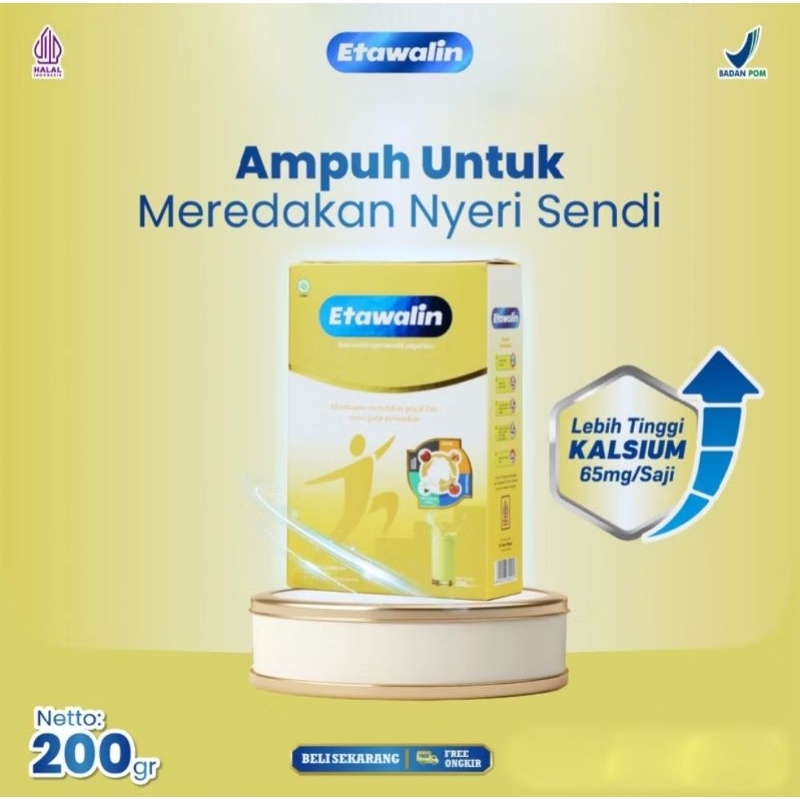 

Etawalin- Susu Etawa Herbal 200gr, solusi nyeri sendi