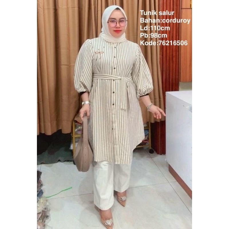 Tunik Salur Wanita | Tunik Wanita Terbaru