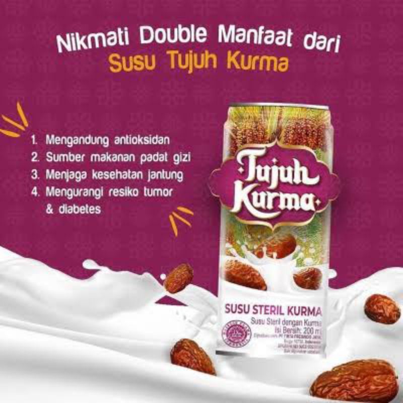 

Susu Tujuh Kurma (200ml x 12pcs)