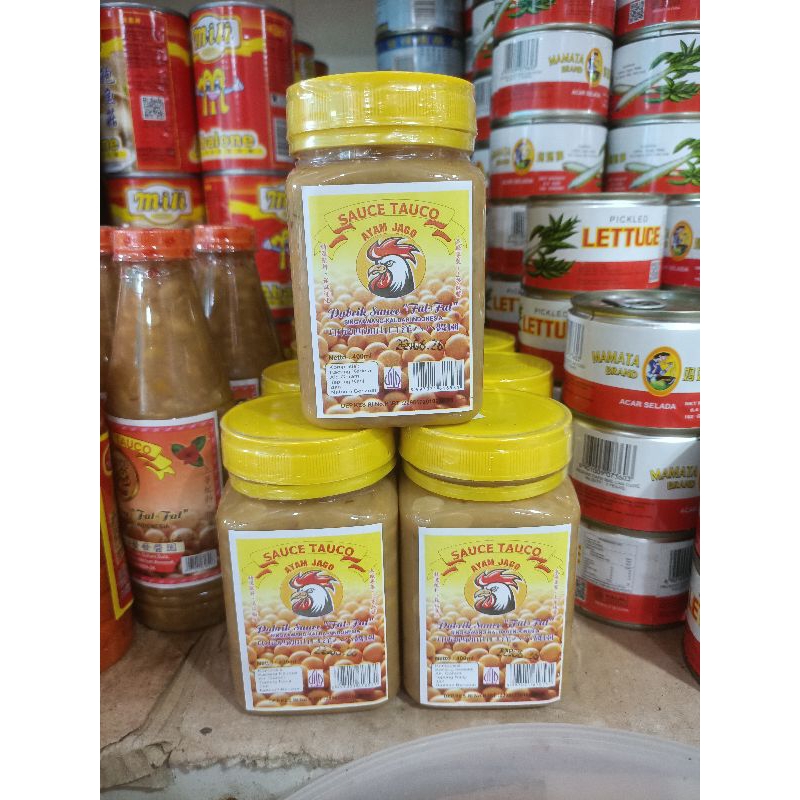 

Sauce Tauco Ayam Jago / Saus Tauco / Tauco Singkawang / Fermentasi Kedelai / Makanan Kalimantan Barat