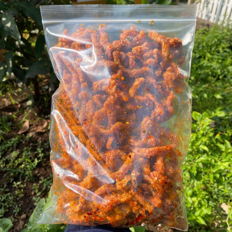 

usus ayam crispy pedas Chili oil 500 gram
