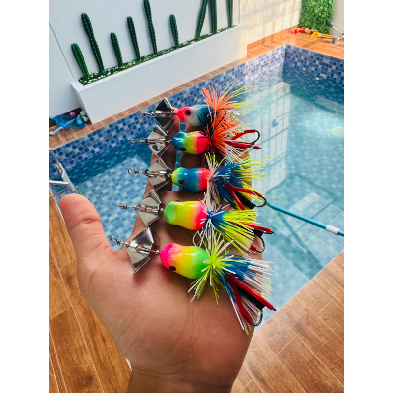 Mini Slater Bk Lure umpan pancing Toman, gabus dan snakehead