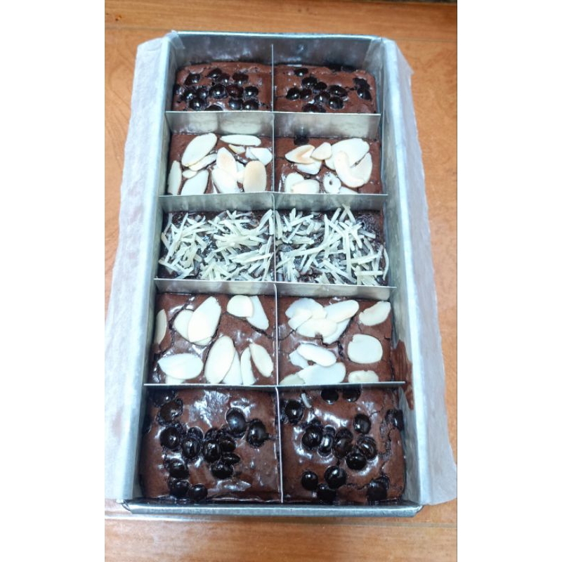 Browniesfudgy nyoklat