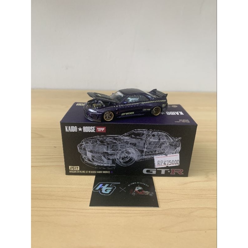 Kaido House Nissan Skyline GTR R33 Kaido Works Ungu