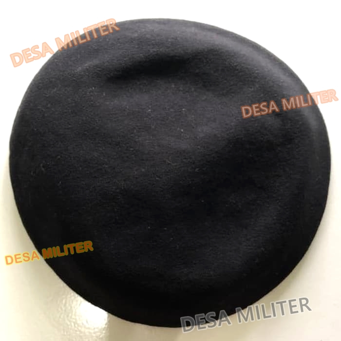 Baret hitam - Baret banser - Baret kavaleri - Topi baret hitam banser