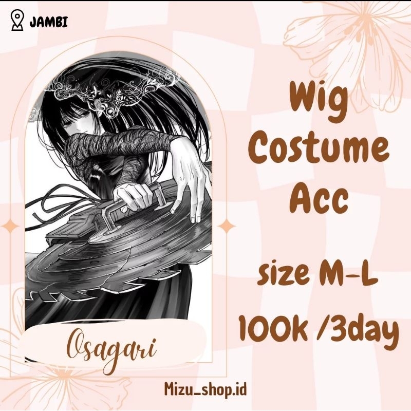 rental costume osaragi