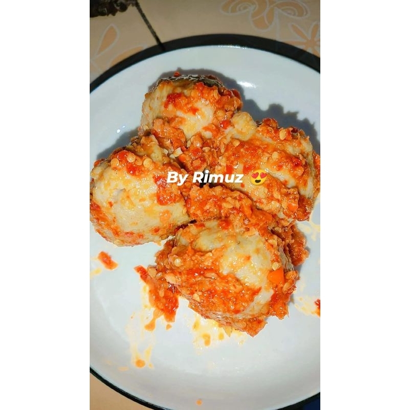 

Bakso keju pedas isi 4 dapat 2 sambal (By Rimuz) paking kardus