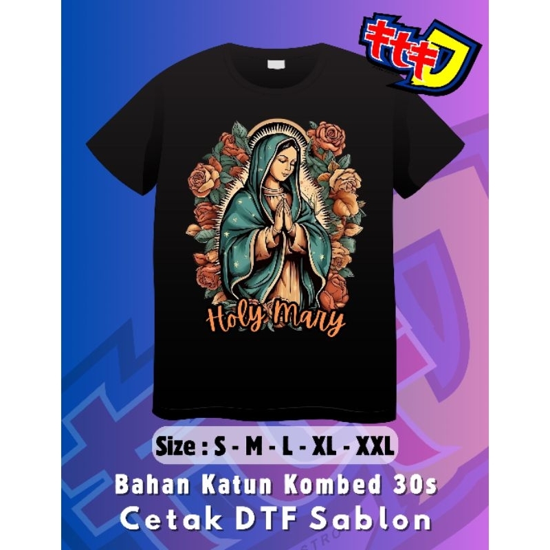 Tshirt Kristiani Bunda Maria R01