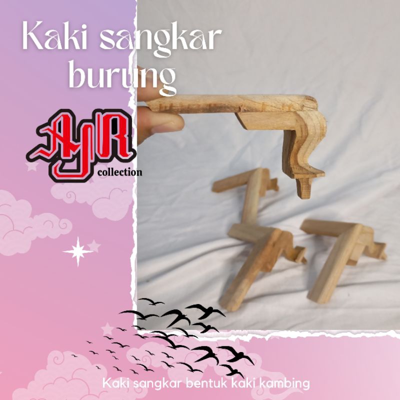Kaki Sangkar Kandang Burung Kaki Kambing