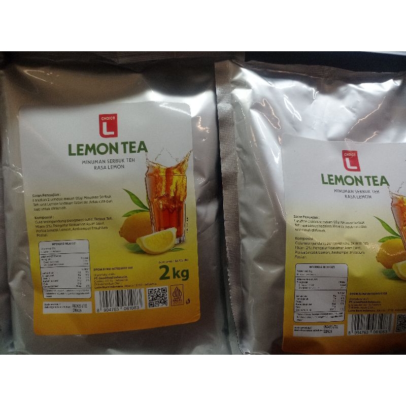 

minuman serbuk tea rasa lemon Blackcurrant 2kg
