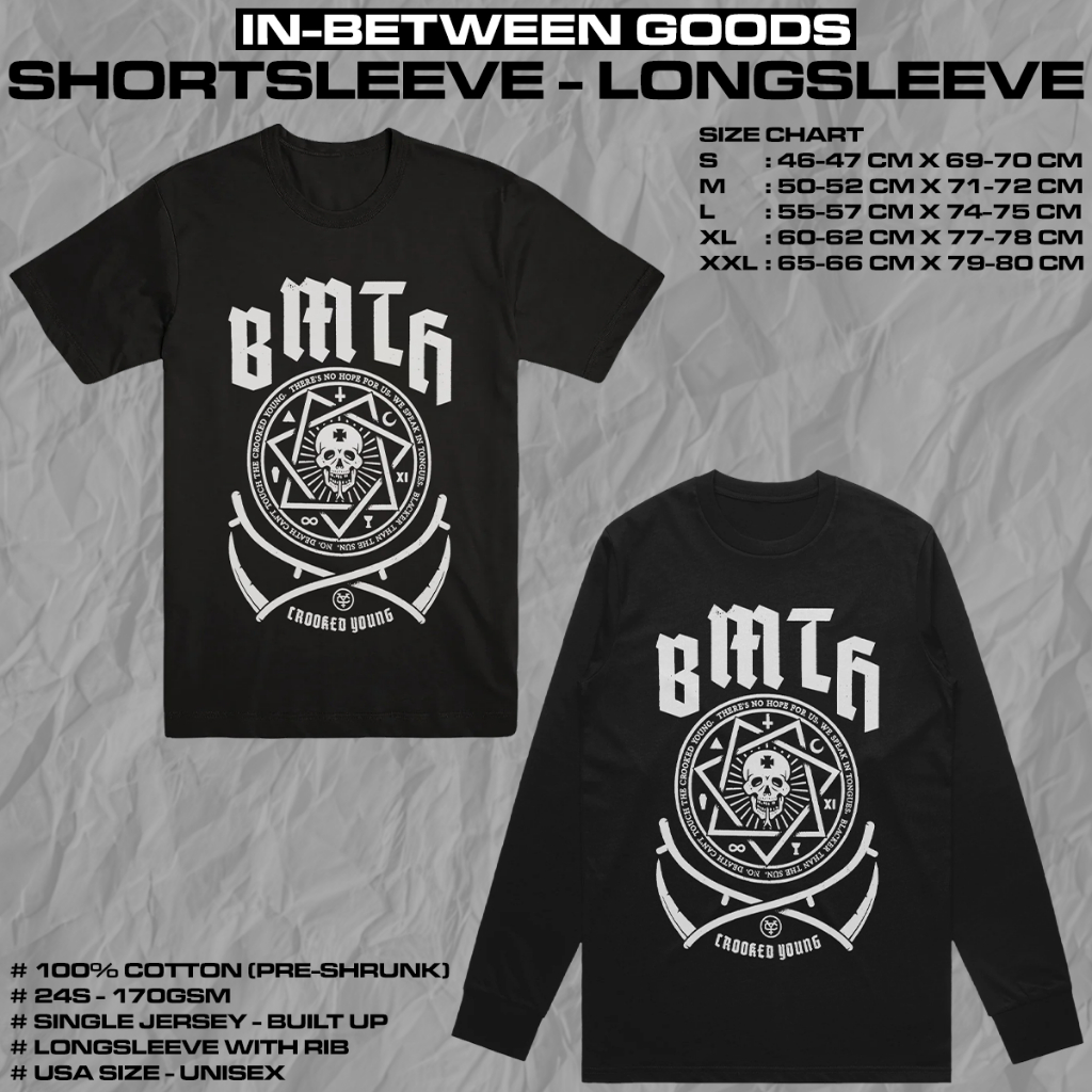 BRING ME THE HORIZON - CROOKED | T-SHIRT | LONGSLEEVE | BAND MERCH