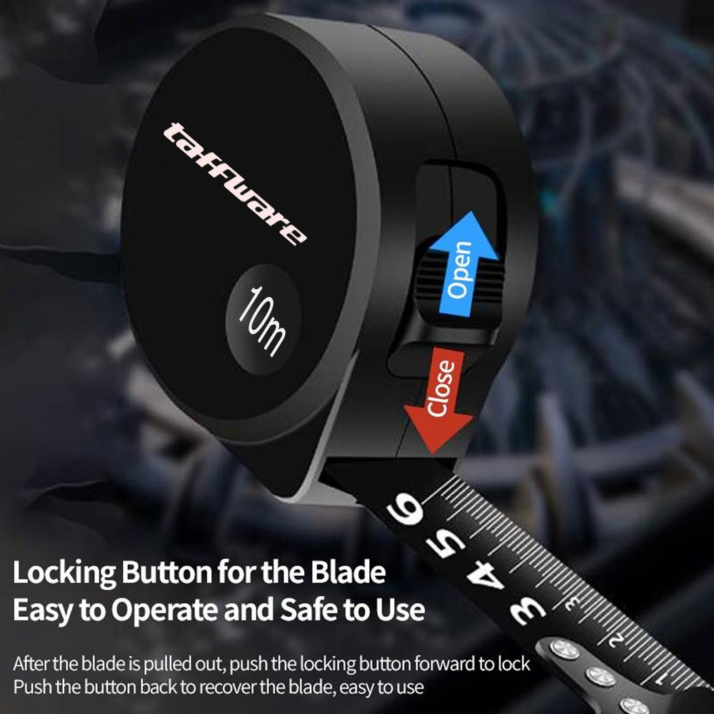 Meteran Roll Taffware Tape Measure Lock System