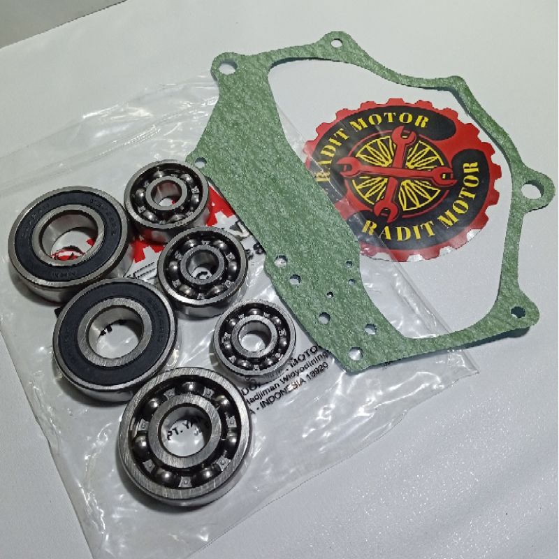 BEARING RASIO GARDAN MIO M3 + PAKING MIO M3 SOUL GT 125 FINO 125 X RIDE 125 MIO Z 125 MIO S 125