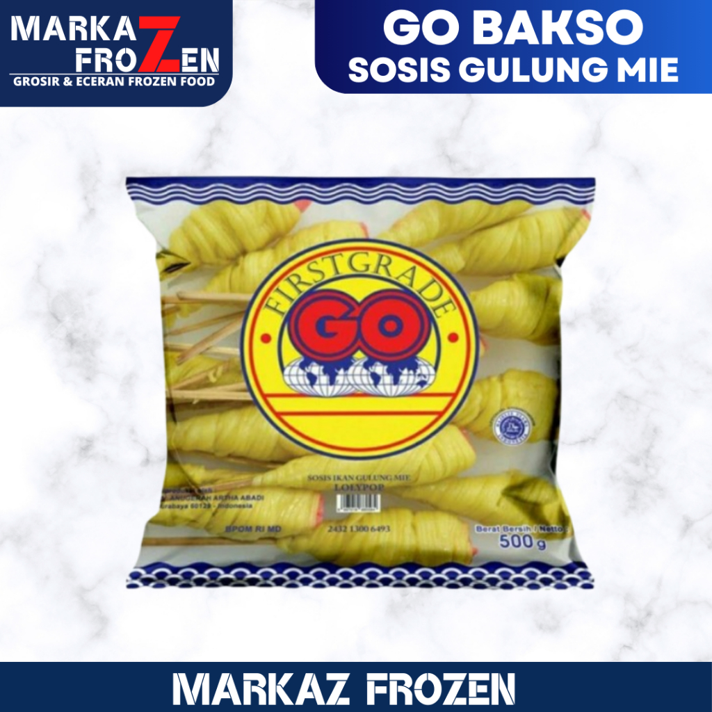 

GO BAKSO SOSIS GULUNG MIE 500GR