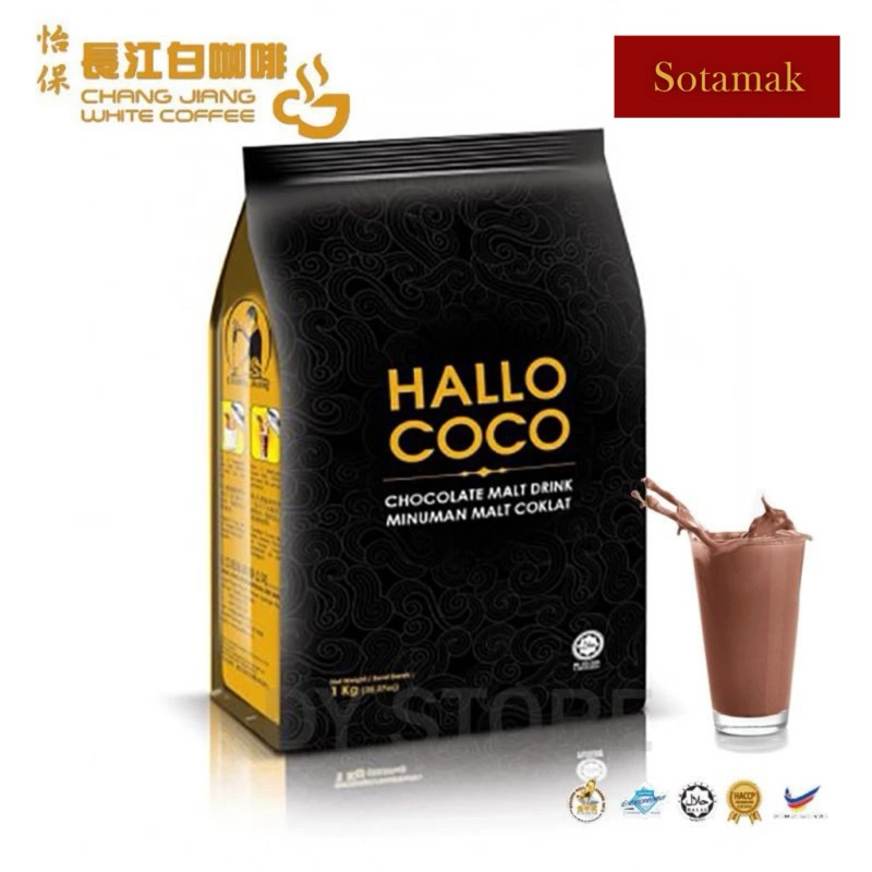 

IPOH Chang Jiang Hallo Coco | Minuman Chocolate Malt drink 3 in 1 | HALAL