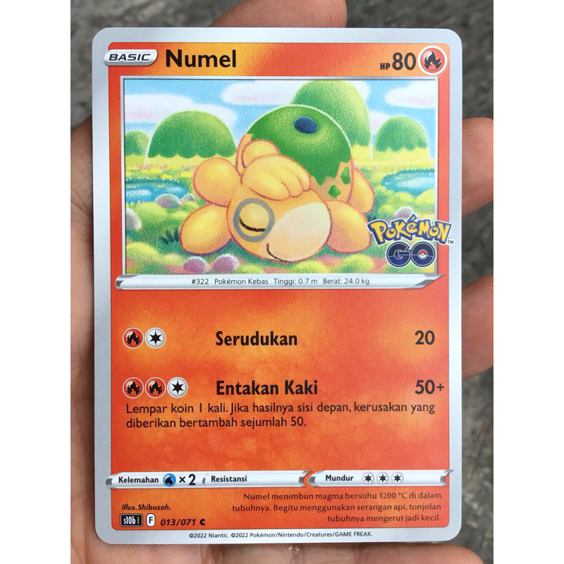 KARTU POKEMON GO NUMEL