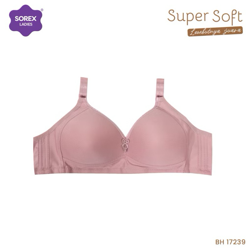 Bra Sorex Ladies Super Soft | Bra Sorex Tanpa Kawat Kait 3 | Bra Sorex art 17239