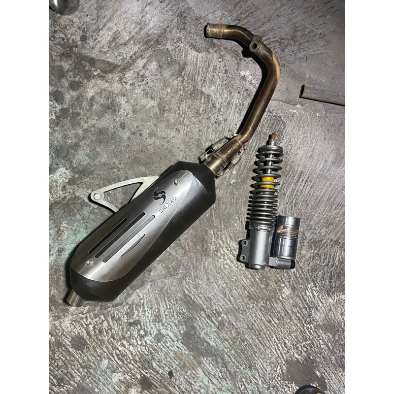 Knalpot Vespa Matic Shijiro