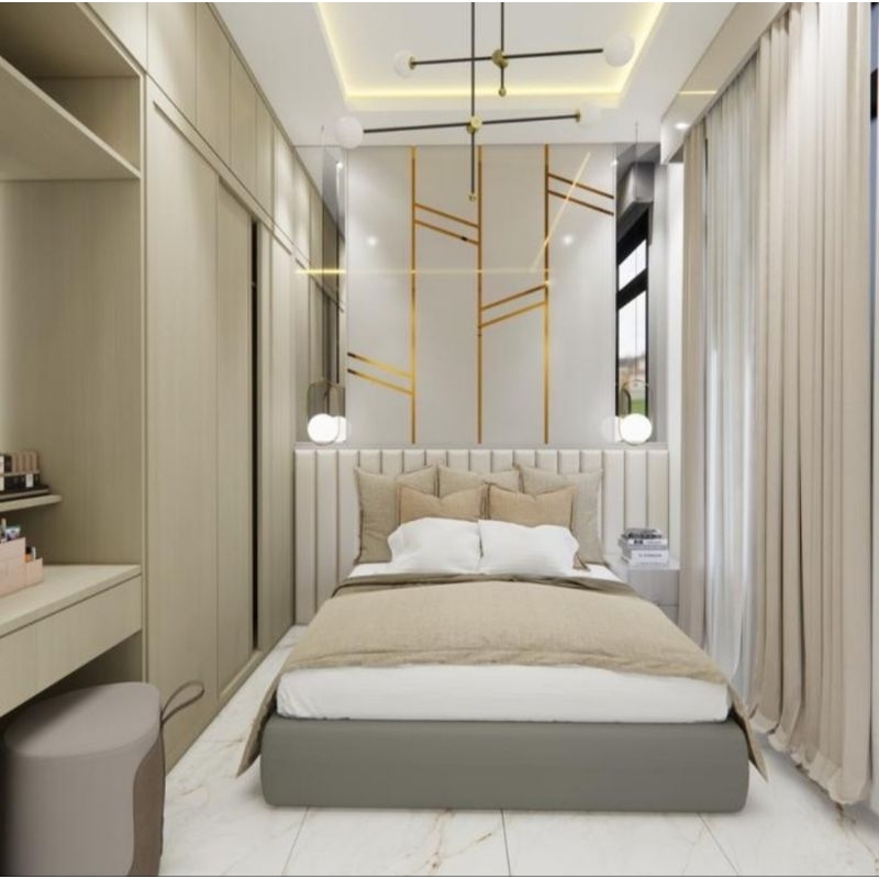 kamar set, dipan / tempat tidur, lemari dll