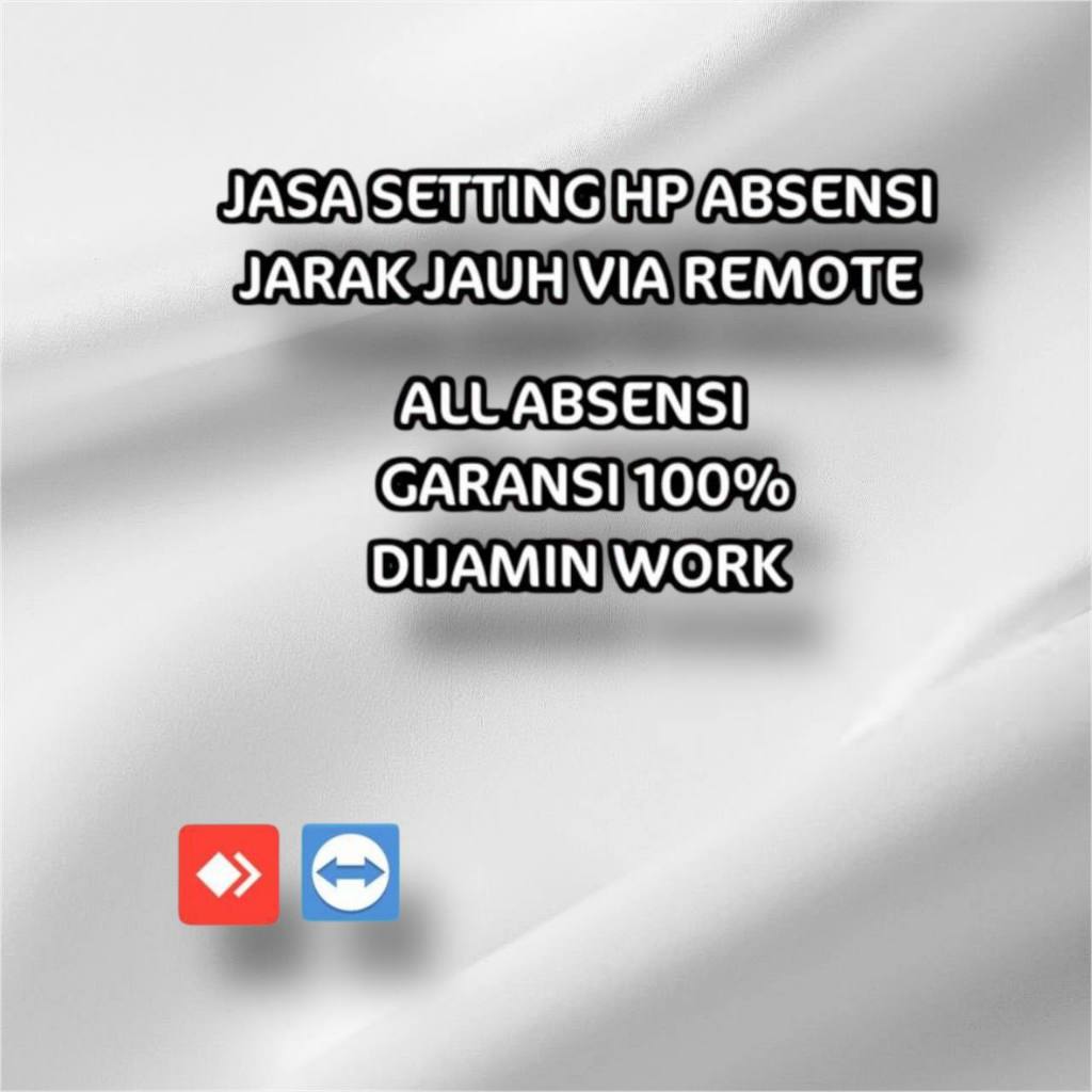 Jasa Oprek Hp Absensi Online Via Remote