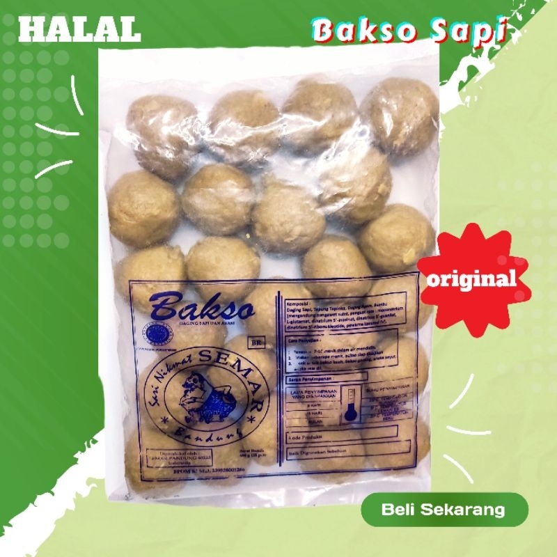 

BAKSO URAT SUPER CAP SEMAR ISI 25 BIJI