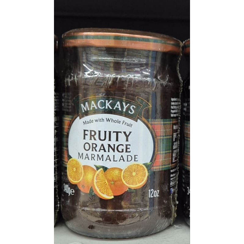 

Selai Buah Jeruk Marmalade MACKAYS Fruity Orange Marmalade 340g - HK.