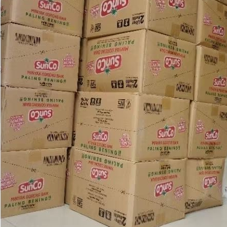 

[1 KARTON ISI 6 POUCH] SUNCO 2L MINYAK GORENG BAIK MINYAK SAWIT PALING BENING