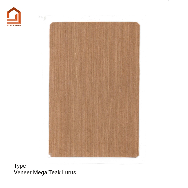 Veneer Kayu Type Mega Teak Lurus | Kayu Lapis Mewah